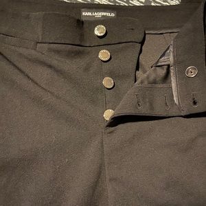 Karl Lagerfeld black dress pants size 12